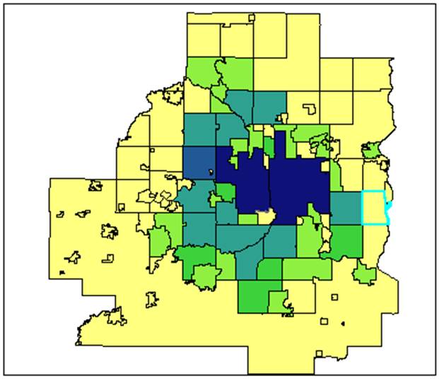 2004 Municipal Average Daily Demand - courtesy of Met Council