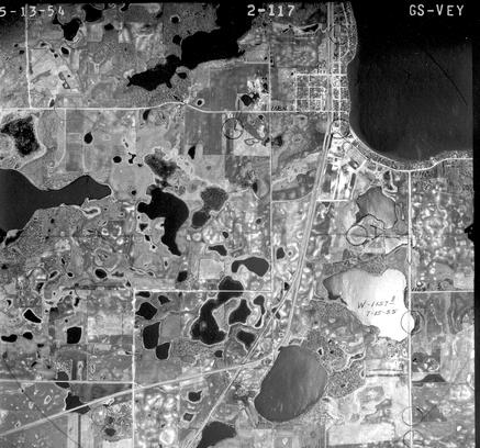 aerial photo map of St Paul, Minnesota, Aerial Archives