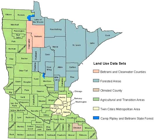 Minnesota Land Use and Cover: Recent